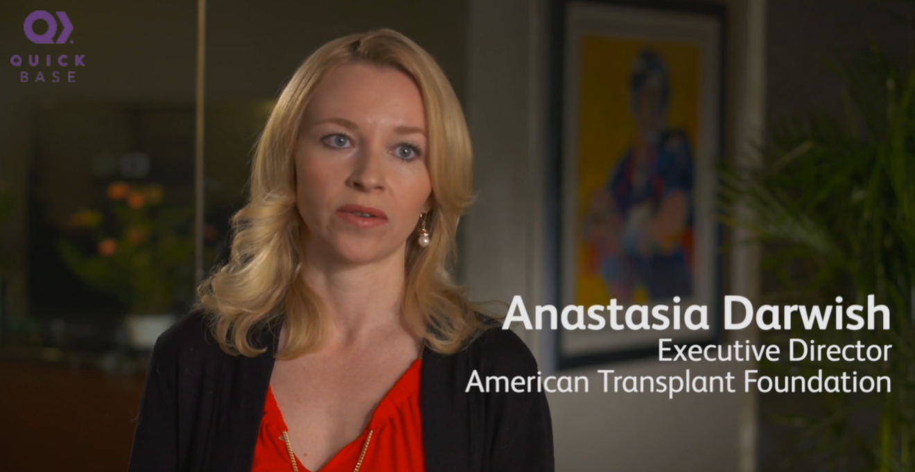 American Transplant Foundation uses Quickbase
