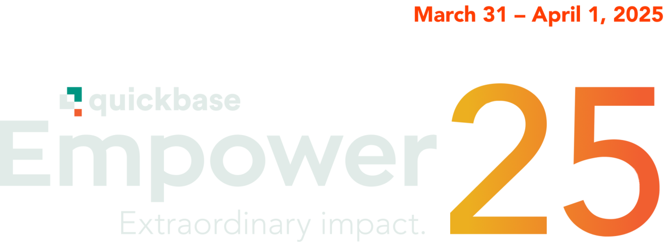 Empower25 logo with slogan QB logo and date